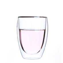 Load image into Gallery viewer, Coffee Mug Double Layers Wall Glass Insulated Milk Coffee  Mug Cup With Handle For Hot Cold Beverage Heat Insulation Office
