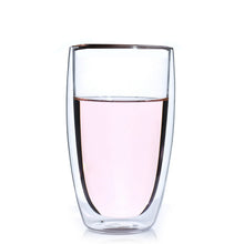 Load image into Gallery viewer, Coffee Mug Double Layers Wall Glass Insulated Milk Coffee  Mug Cup With Handle For Hot Cold Beverage Heat Insulation Office
