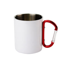Load image into Gallery viewer, Customize Cup Diy stainless steel Mug 300ML Design Climbing Botton Carabiner Print of Your Logo image Personalized Kitchen Drink

